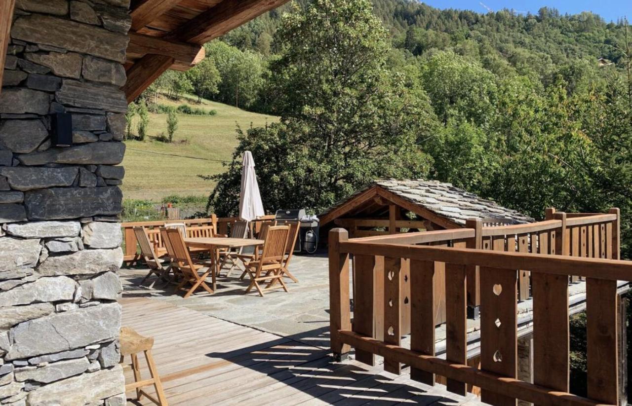 סנט-פואה-טארונטז Chalet Ruitor, Chalet 500 M2 Luxueux De Caractere מראה חיצוני תמונה